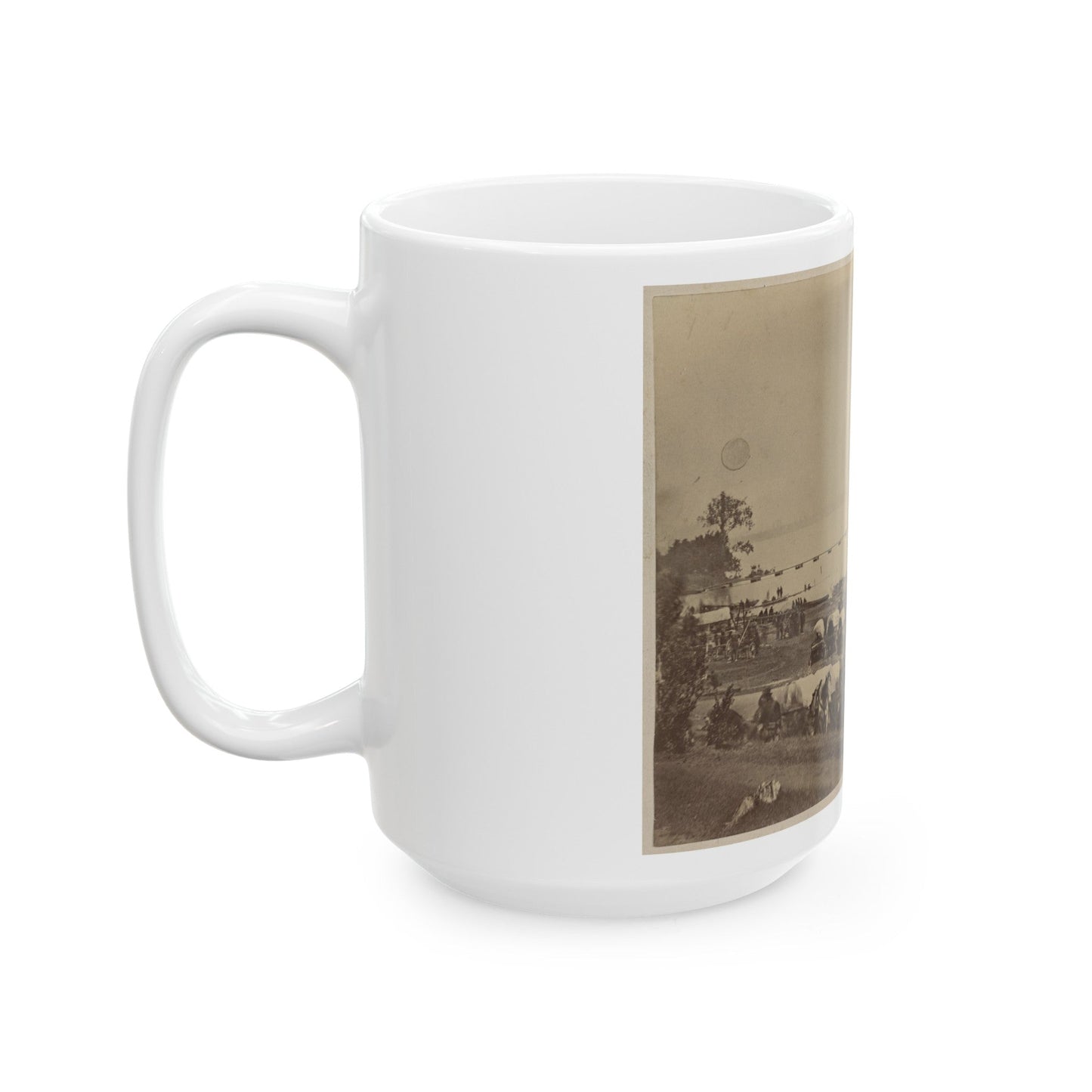 Belle Plain (1) (U.S. Civil War) White Coffee Mug-The Sticker Space