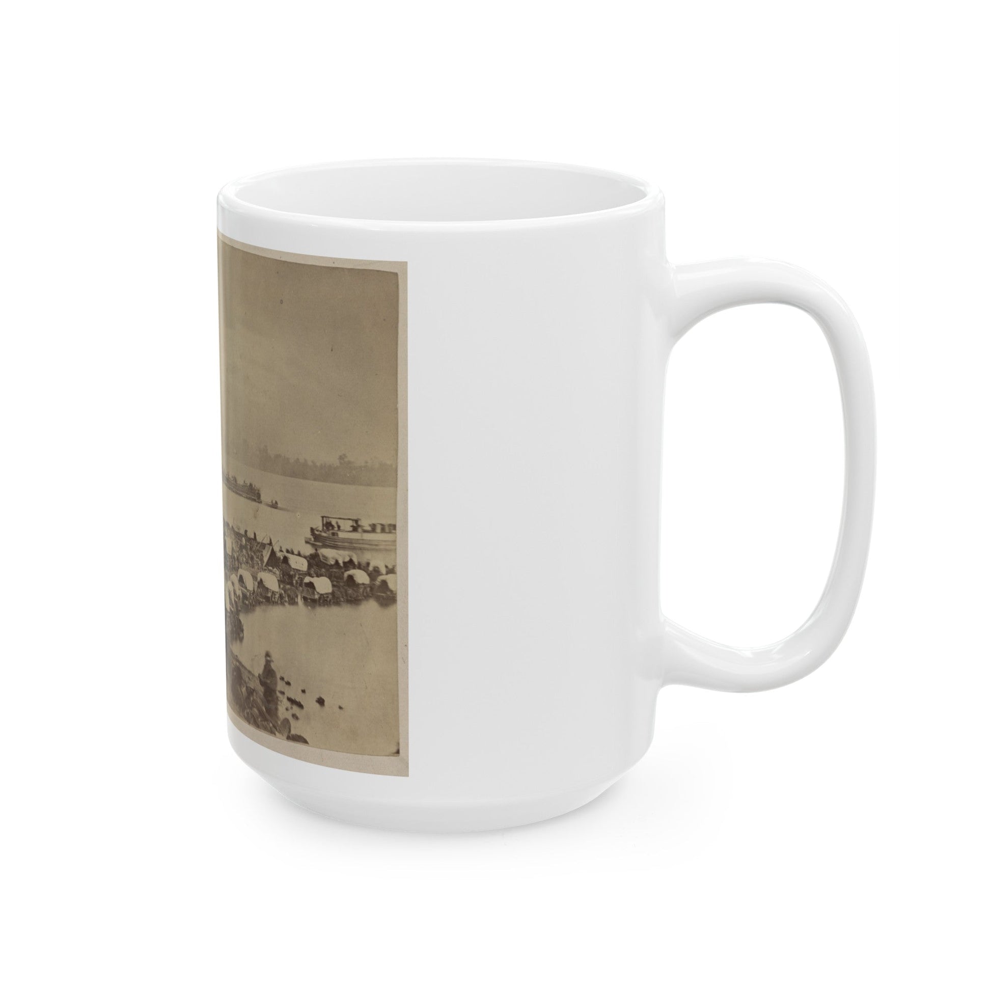 Belle Plain (1) (U.S. Civil War) White Coffee Mug-The Sticker Space