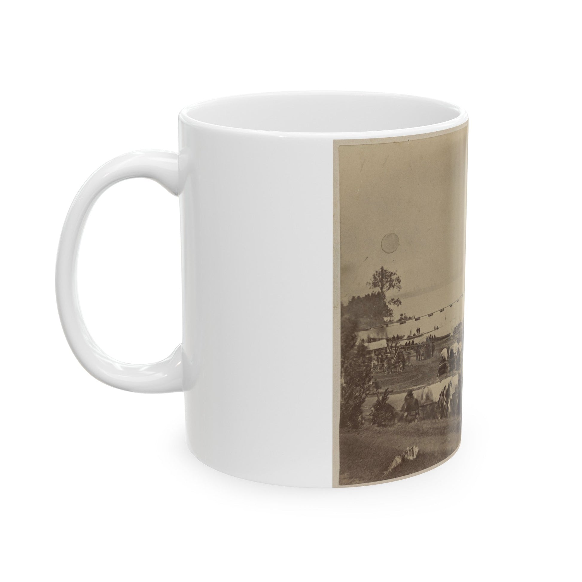 Belle Plain (1) (U.S. Civil War) White Coffee Mug-The Sticker Space