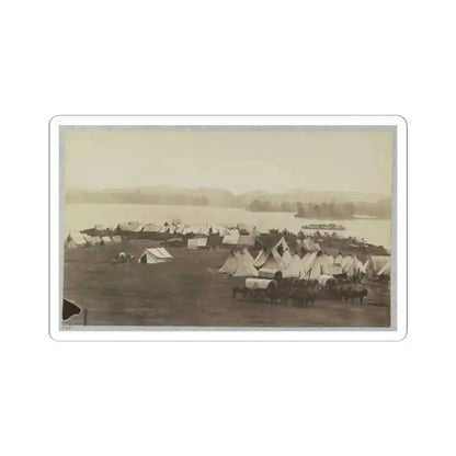 Belle Plain Landing, Va. 001 (U.S. Civil War) STICKER Vinyl Kiss-Cut Decal 2 Inch White - The Sticker Space