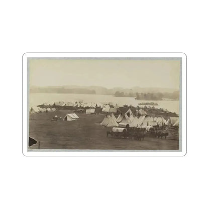 Belle Plain Landing, Va. 001 (U.S. Civil War) STICKER Vinyl Kiss-Cut Decal 4 Inch White - The Sticker Space