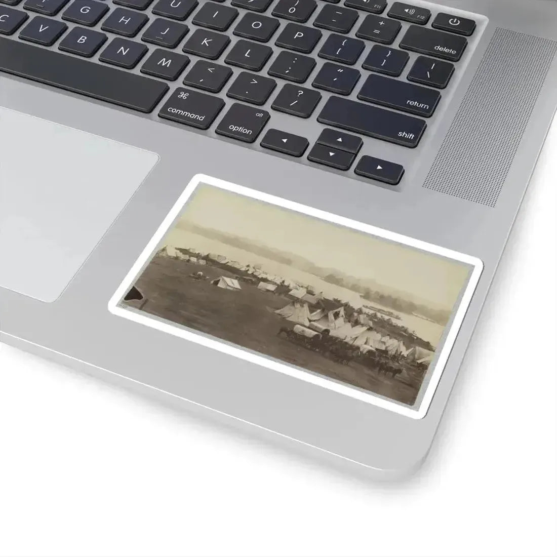 Belle Plain Landing, Va. 001 (U.S. Civil War) STICKER Vinyl Kiss-Cut Decal - The Sticker Space