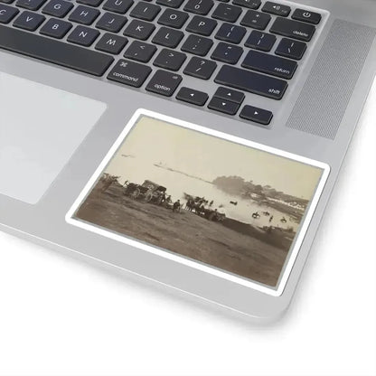 Belle Plain Landing, Va. 003 (U.S. Civil War) STICKER Vinyl Kiss-Cut Decal - The Sticker Space