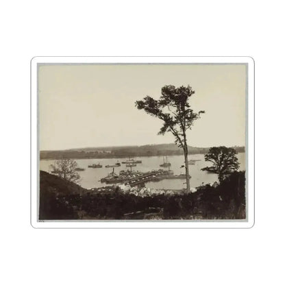 Belle Plain Landing, Va. 004 (U.S. Civil War) STICKER Vinyl Kiss-Cut Decal 2 Inch White - The Sticker Space