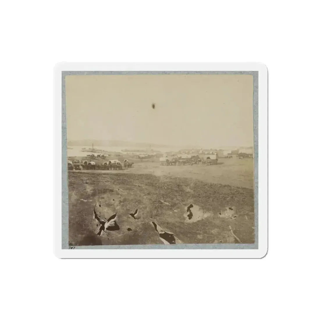 Belle Plain Landing, Va., May, 1864 (U.S. Civil War) Refrigerator Magnet - The Sticker Space