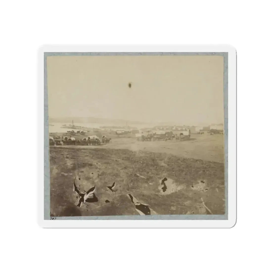 Belle Plain Landing, Va., May, 1864 (U.S. Civil War) Refrigerator Magnet - The Sticker Space