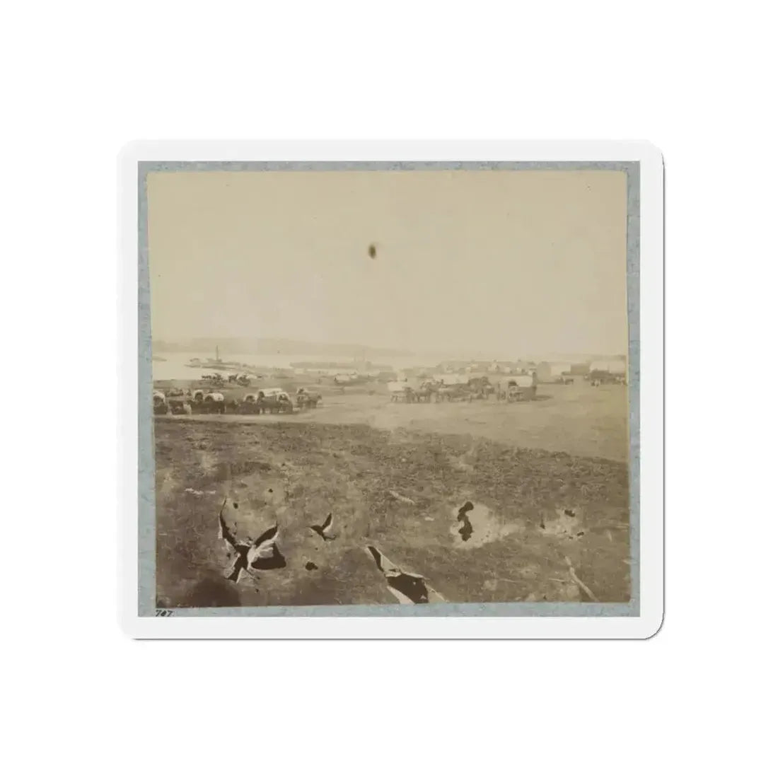 Belle Plain Landing, Va., May, 1864 (U.S. Civil War) Refrigerator Magnet - The Sticker Space