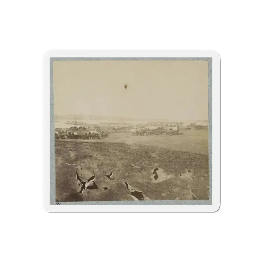 Belle Plain Landing, Va., May, 1864 (U.S. Civil War) Refrigerator Magnet - The Sticker Space