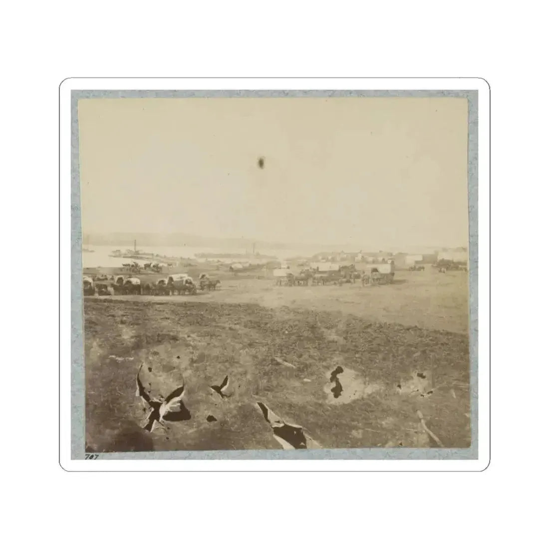 Belle Plain Landing, Va., May, 1864 (U.S. Civil War) STICKER Vinyl Kiss-Cut Decal 3 Inch White - The Sticker Space