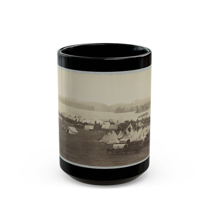 Belle Plain Landing, Va. 001 (U.S. Civil War) Black Coffee Mug-15oz-The Sticker Space