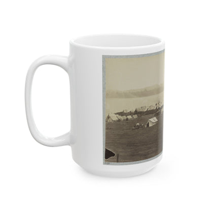 Belle Plain Landing, Va. 001 (U.S. Civil War) White Coffee Mug-The Sticker Space