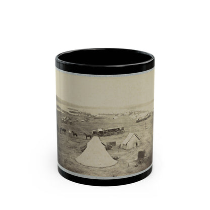 Belle Plain Landing, Va. 002 (U.S. Civil War) Black Coffee Mug-11oz-The Sticker Space