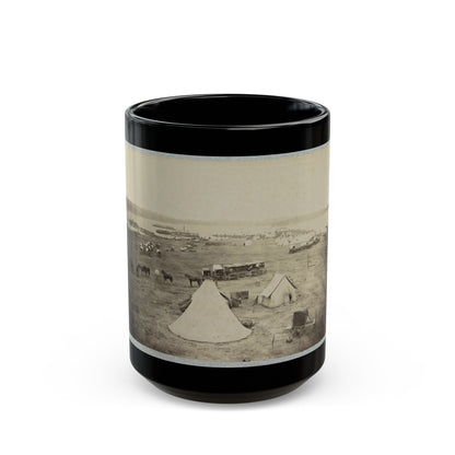 Belle Plain Landing, Va. 002 (U.S. Civil War) Black Coffee Mug-15oz-The Sticker Space