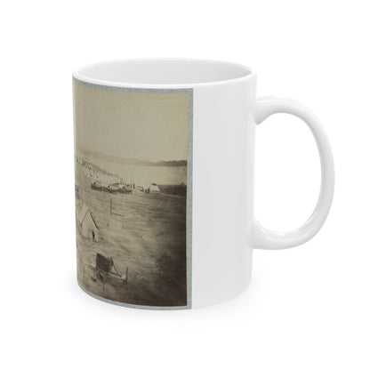 Belle Plain Landing, Va. 002 (U.S. Civil War) White Coffee Mug