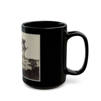 Belle Plain Landing, Va. 004 (U.S. Civil War) Black Coffee Mug-The Sticker Space