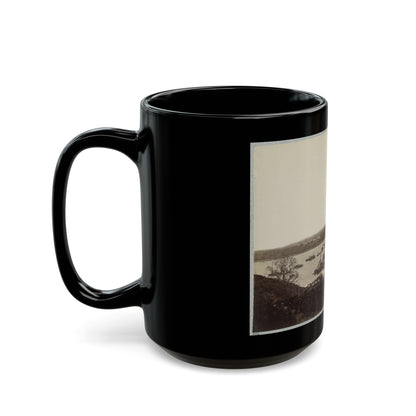 Belle Plain Landing, Va. 004 (U.S. Civil War) Black Coffee Mug-The Sticker Space