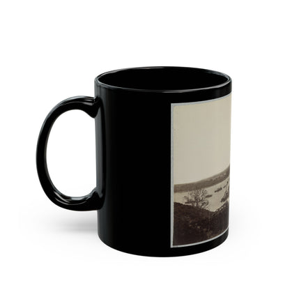 Belle Plain Landing, Va. 004 (U.S. Civil War) Black Coffee Mug-The Sticker Space