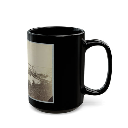 Belle Plain Landing, Va. 005 (U.S. Civil War) Black Coffee Mug-The Sticker Space