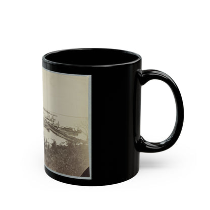 Belle Plain Landing, Va. 005 (U.S. Civil War) Black Coffee Mug-The Sticker Space