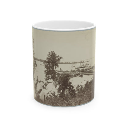 Belle Plain Landing, Va. 005 (U.S. Civil War) White Coffee Mug-11oz-The Sticker Space