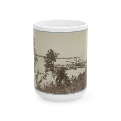 Belle Plain Landing, Va. 005 (U.S. Civil War) White Coffee Mug-15oz-The Sticker Space