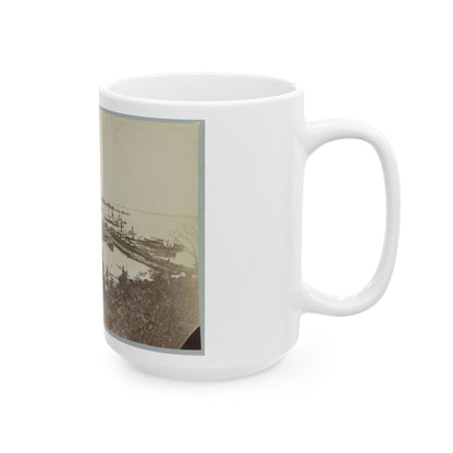 Belle Plain Landing, Va. 005 (U.S. Civil War) White Coffee Mug-The Sticker Space