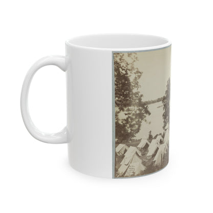 Belle Plain Landing, Va. 005 (U.S. Civil War) White Coffee Mug-The Sticker Space