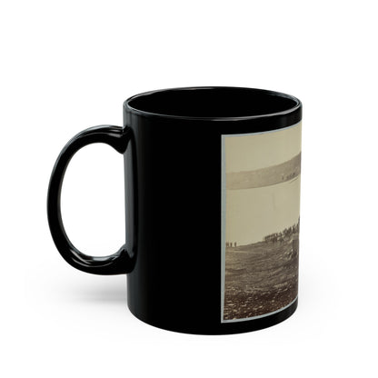 Belle Plain Landing, Va. (1) (U.S. Civil War) Black Coffee Mug-The Sticker Space