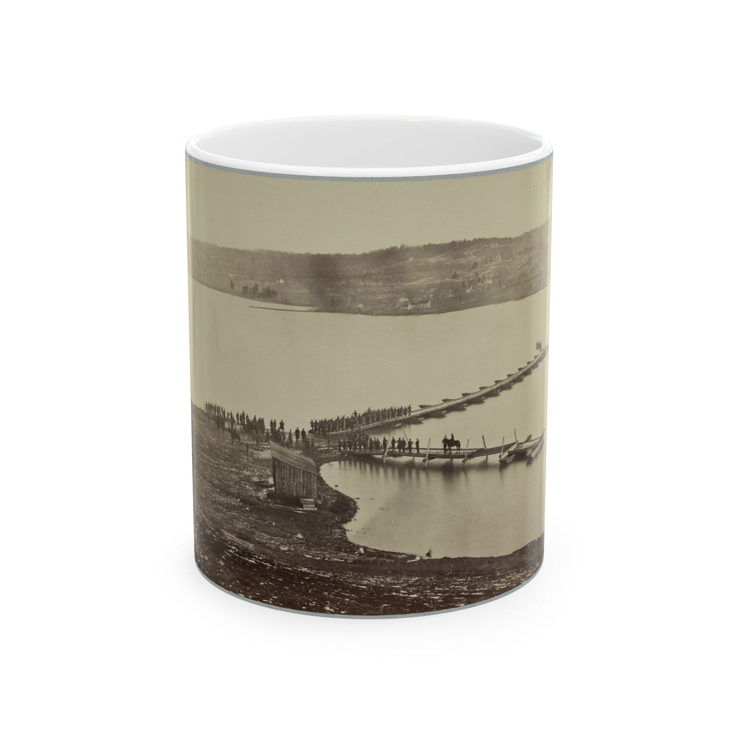 Belle Plain Landing, Va. (1) (U.S. Civil War) White Coffee Mug-11oz-The Sticker Space