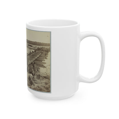 Belle Plain Landing , Va. (1) (U.S. Civil War) White Coffee Mug-The Sticker Space