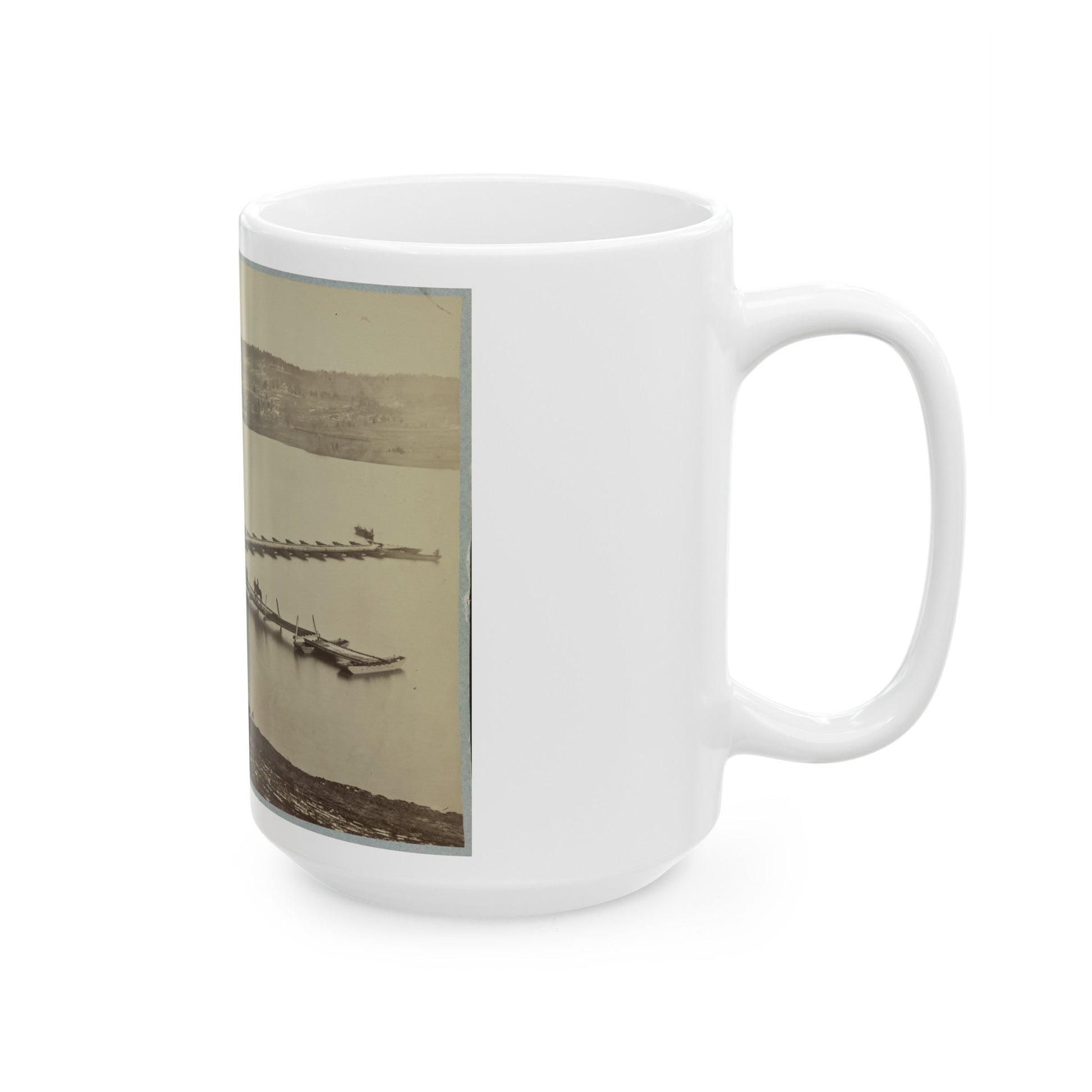 Belle Plain Landing, Va. (1) (U.S. Civil War) White Coffee Mug-The Sticker Space