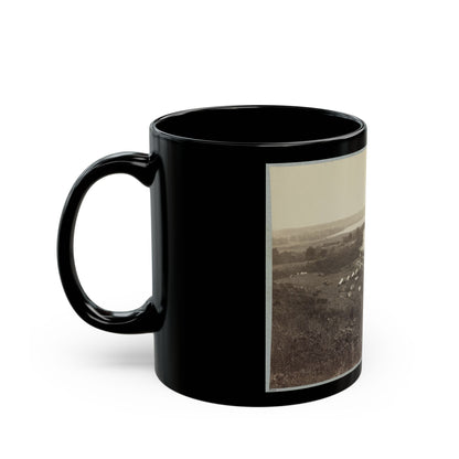 Belle Plain Landing, Va. Camp Of 15th New York Engineers (U.S. Civil War) Black Coffee Mug-The Sticker Space