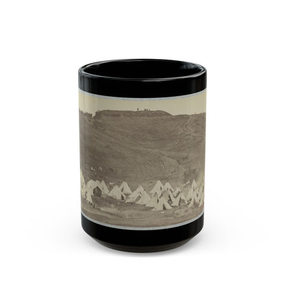 Belle Plain Landing, Va., Confederate Entrenchments On Hill (U.S. Civil War) Black Coffee Mug