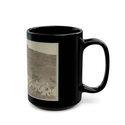 Belle Plain Landing, Va., Confederate Entrenchments On Hill (U.S. Civil War) Black Coffee Mug