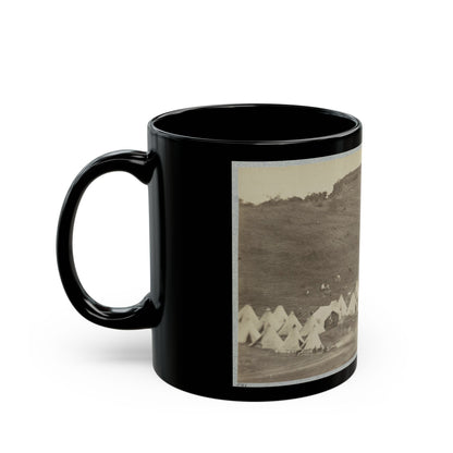 Belle Plain Landing, Va., Confederate Entrenchments On Hill (U.S. Civil War) Black Coffee Mug