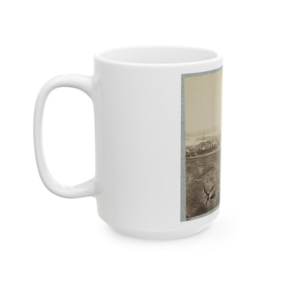 Belle Plain Landing, Va., May, 1864 (U.S. Civil War) White Coffee Mug-The Sticker Space