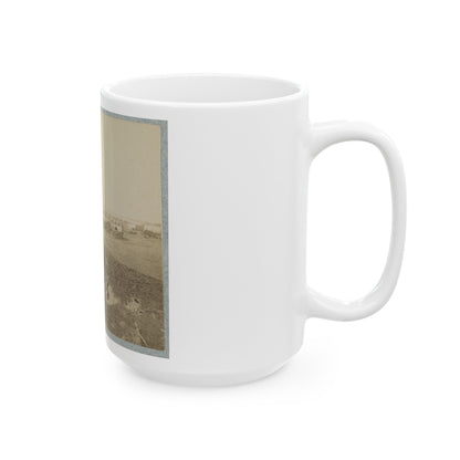 Belle Plain Landing, Va., May, 1864 (U.S. Civil War) White Coffee Mug-The Sticker Space