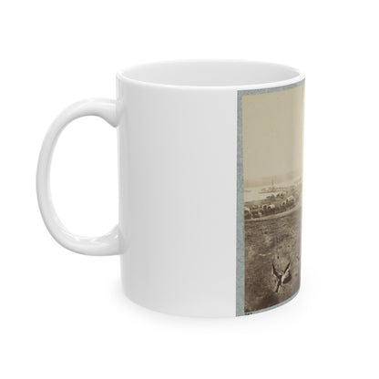 Belle Plain Landing, Va., May, 1864 (U.S. Civil War) White Coffee Mug-The Sticker Space