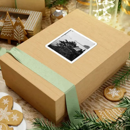 Belle Plain Landing, Virginia. Distance View of Belle Plain Landing on the James River (U.S. Civil War) STICKER Vinyl Kiss-Cut Decal - The Sticker Space