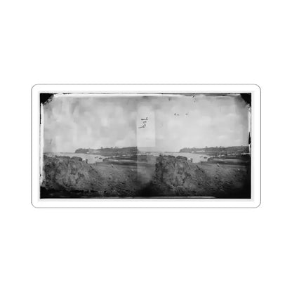 Belle Plain, Virginia. Encampment of 2D New York and 1St Mass. Heavy Artillery (U.S. Civil War) STICKER Vinyl Kiss-Cut Decal 3 Inch White - The Sticker Space