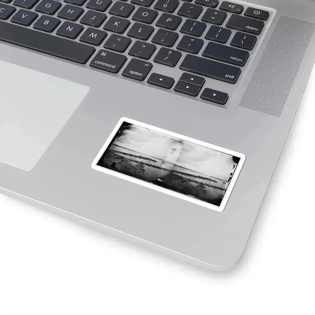 Belle Plain, Virginia. Pontoon Wharf (U.S. Civil War) STICKER Vinyl Kiss-Cut Decal - The Sticker Space