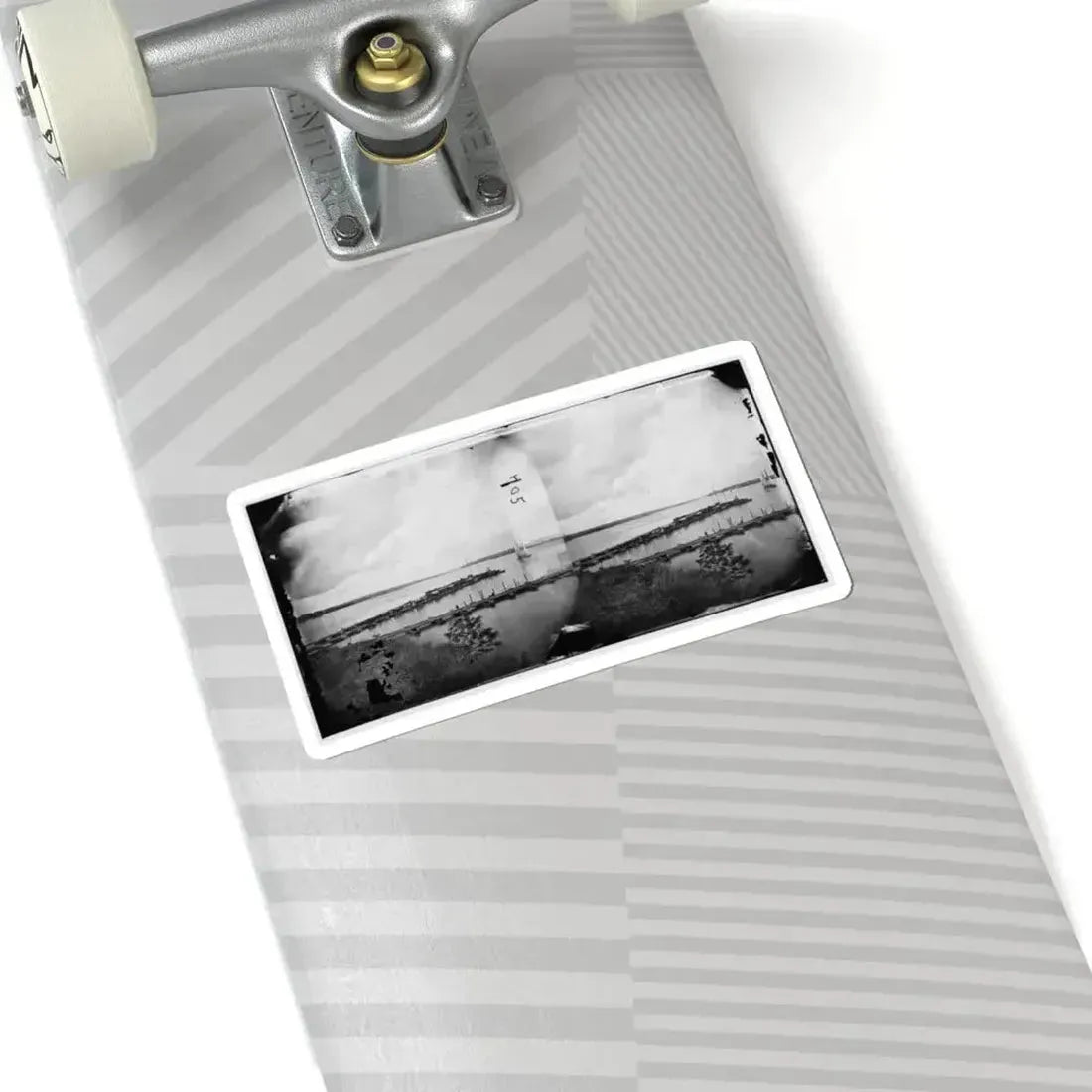 Belle Plain, Virginia. Pontoon Wharf (U.S. Civil War) STICKER Vinyl Kiss-Cut Decal - The Sticker Space