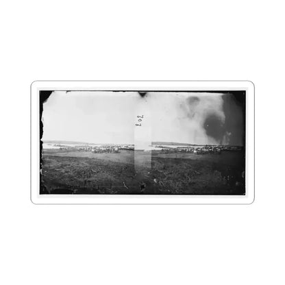 Belle Plain, Virginia. Quartermaster Department (U.S. Civil War) STICKER Vinyl Kiss-Cut Decal 4 Inch White - The Sticker Space