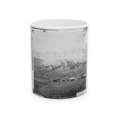 Belle Plain, Virginia. Camp Of 150th Pennsylvania Infantry (U.S. Civil War) White Coffee Mug