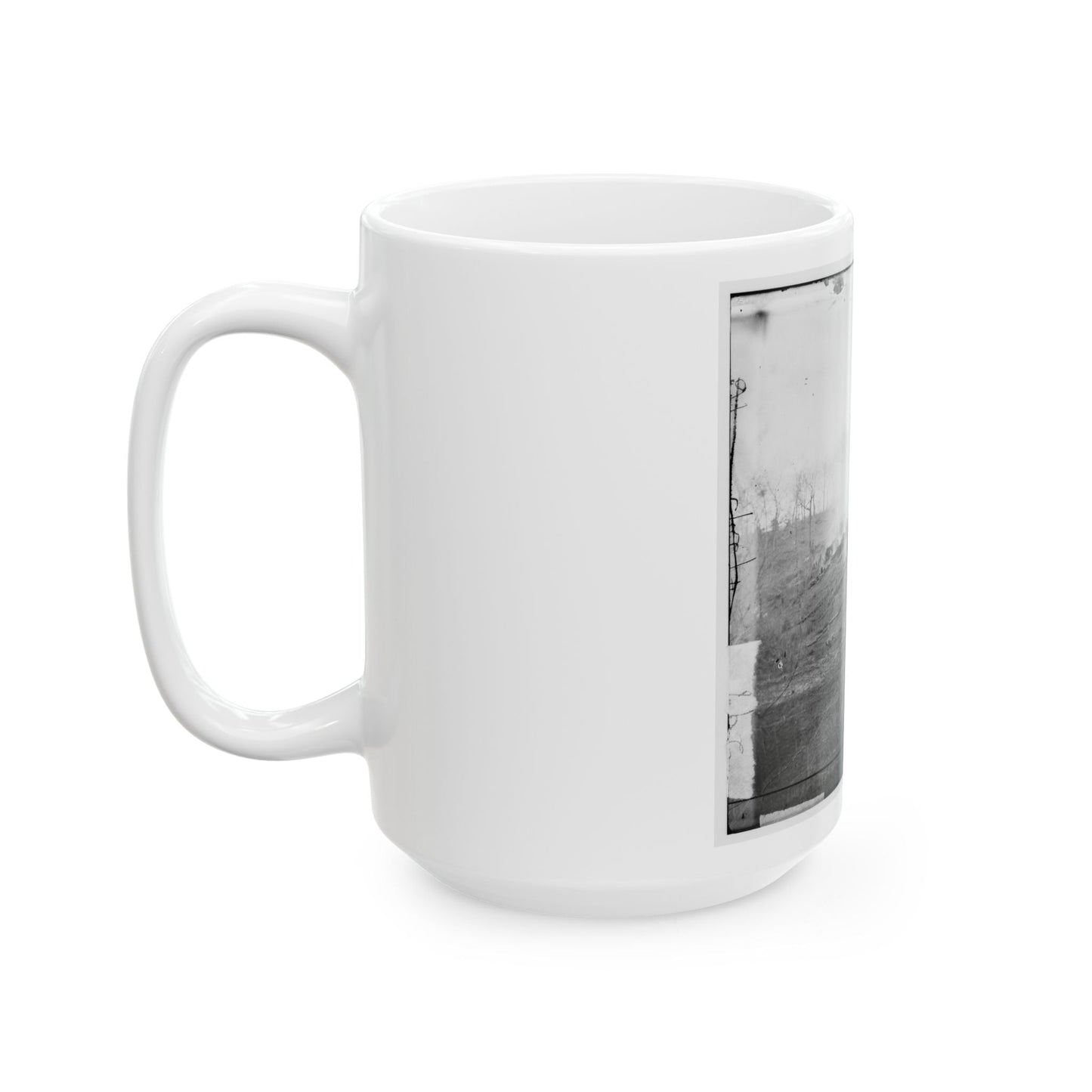 Belle Plain, Virginia. Camp Of 150th Pennsylvania Infantry (U.S. Civil War) White Coffee Mug