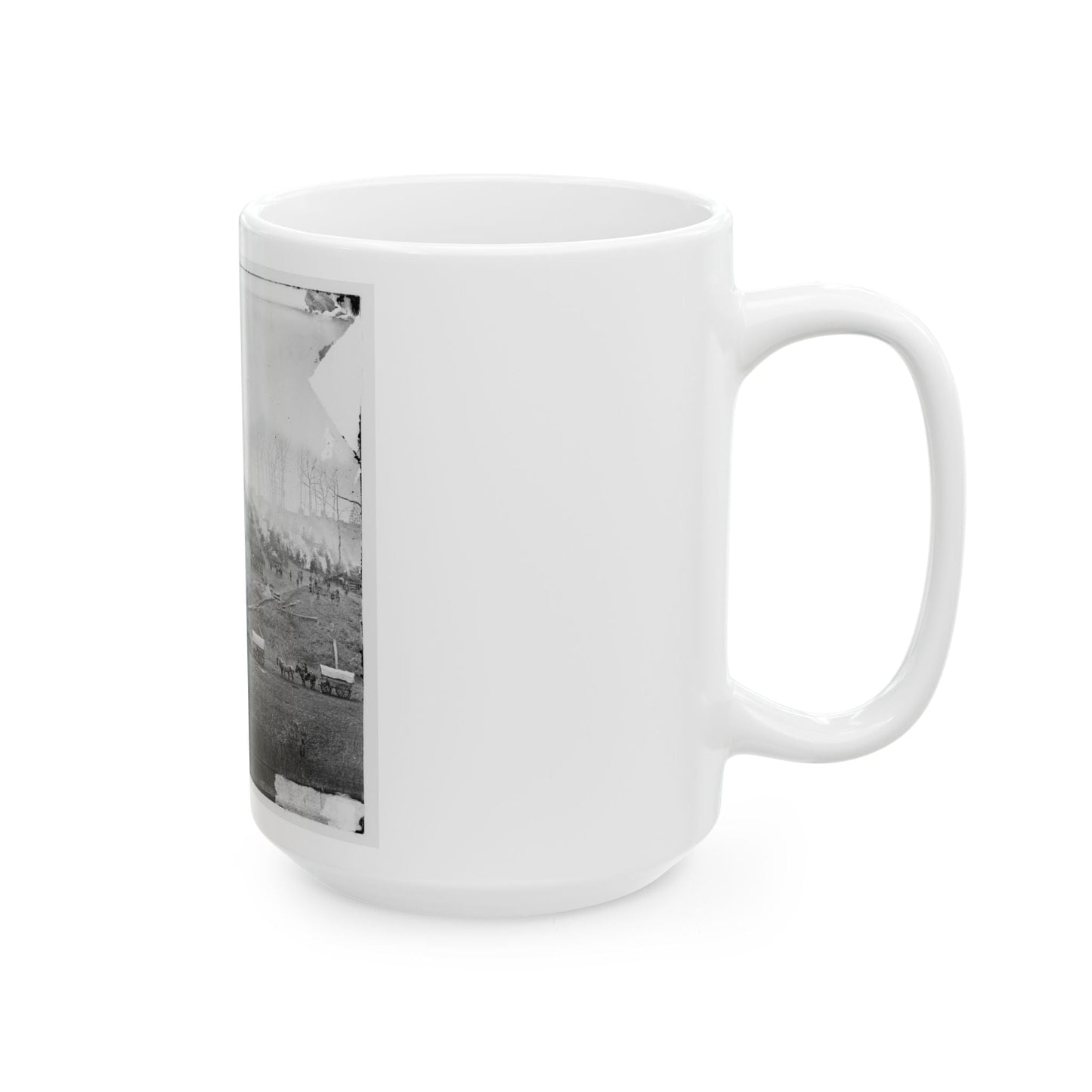 Belle Plain, Virginia. Camp Of 150th Pennsylvania Infantry (U.S. Civil War) White Coffee Mug