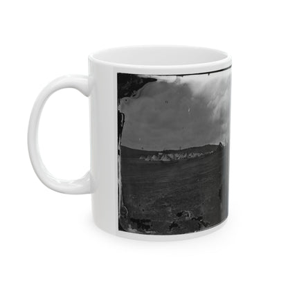 Belle Plain, Virginia. Camp Of Negro Laborers In Quartermaster Department (U.S. Civil War) White Coffee Mug