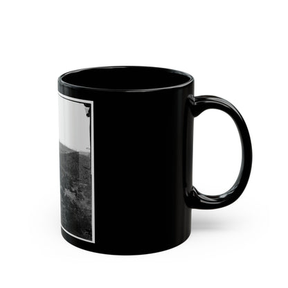 Belle Plain, Virginia. Encampment Of 7,000 Confederates In The  Punch Bowl (U.S. Civil War) Black Coffee Mug