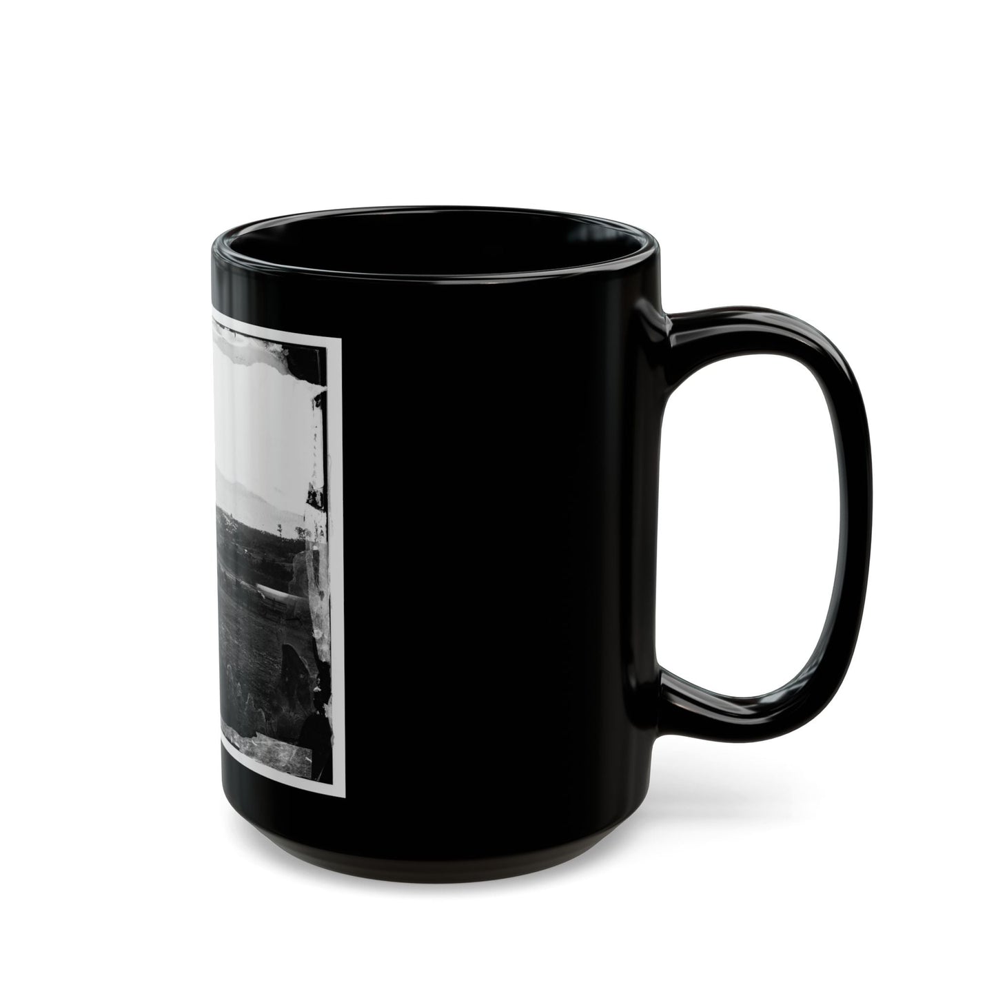 Belle Plain, Virginia. First Landing At Belle Plain (U.S. Civil War) Black Coffee Mug