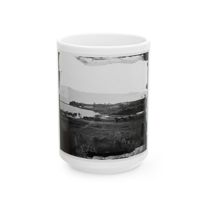 Belle Plain, Virginia. First Landing At Belle Plain (U.S. Civil War) White Coffee Mug